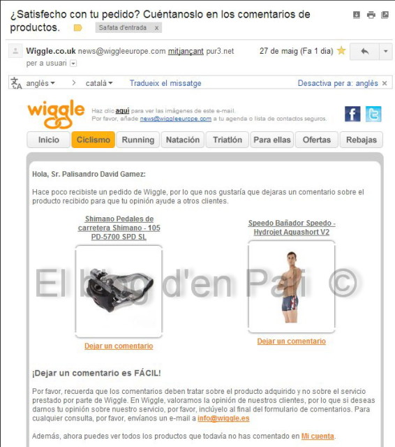 Wiggle i la seva incompetència – 2a part